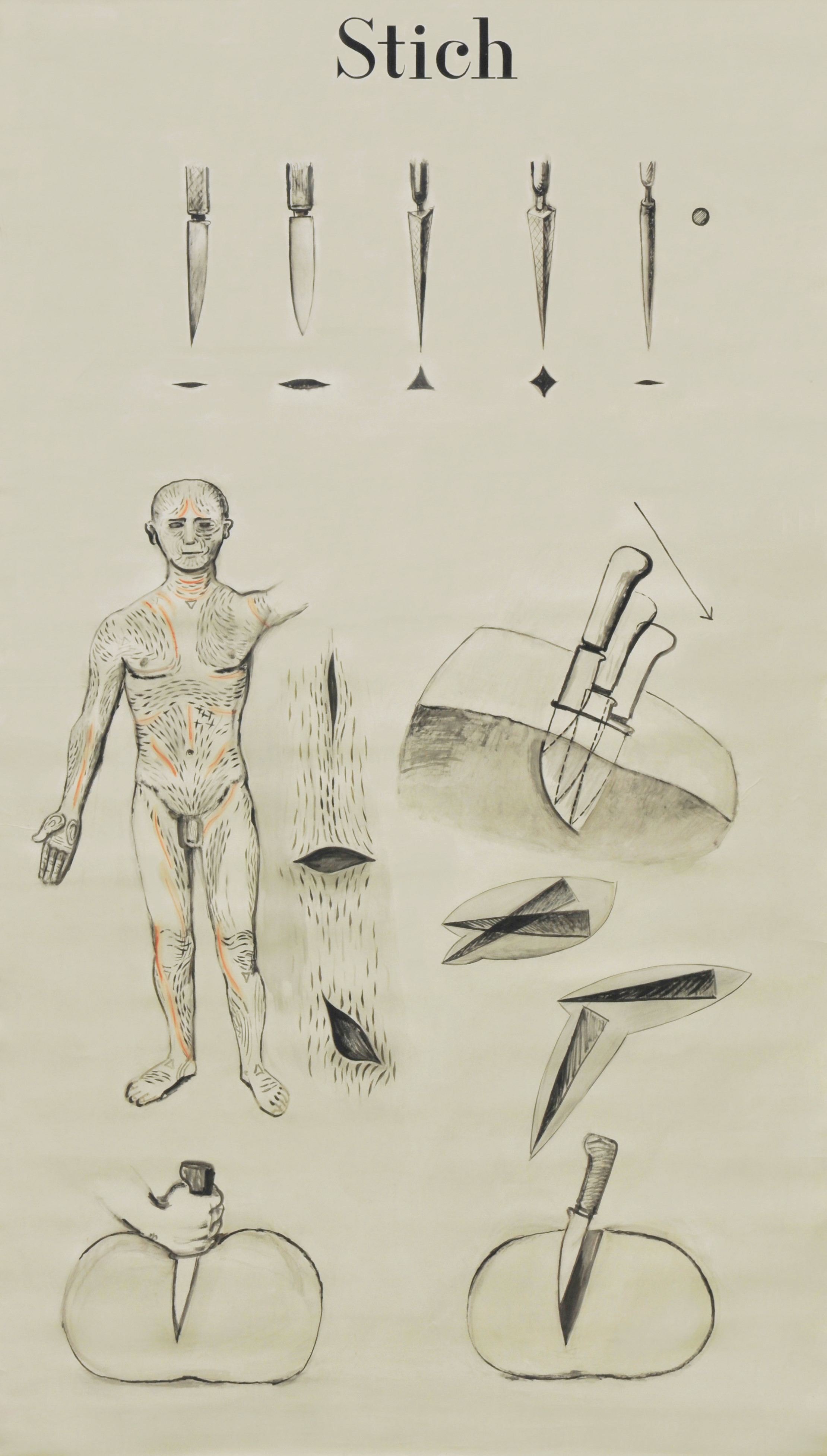 Martha Pfannenschmid, Lehrtafel © IRM Basel Martha Pfannenschmid, Lehrtafel © IRM Basel