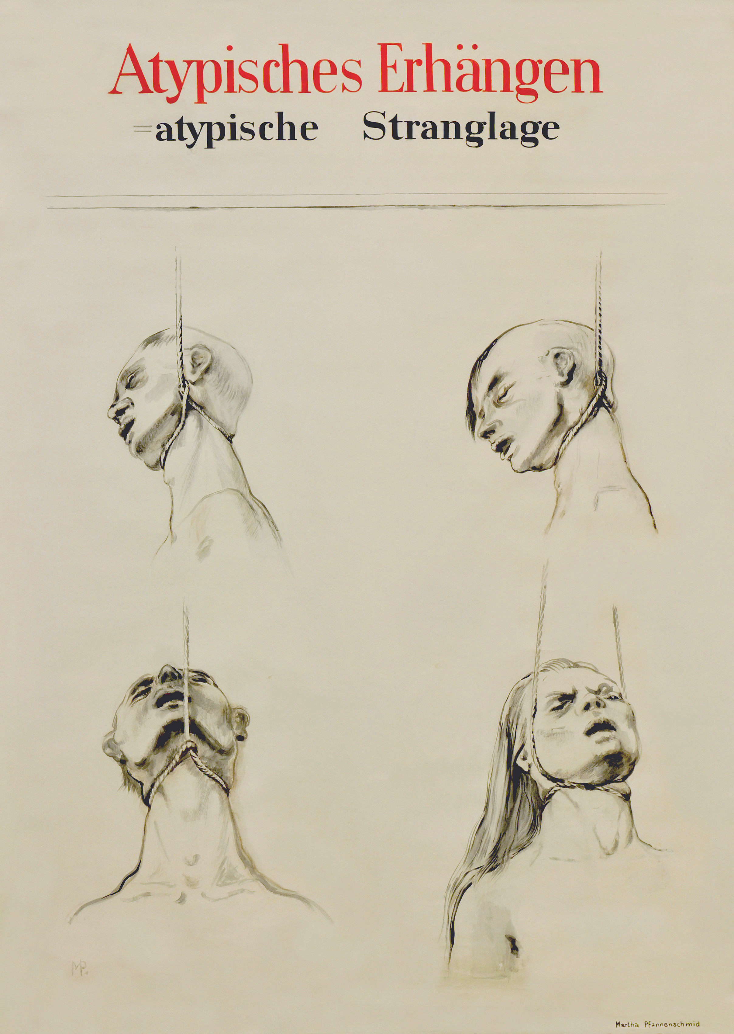 Martha Pfannenschmid, Lehrtafel &copy; IRM Basel