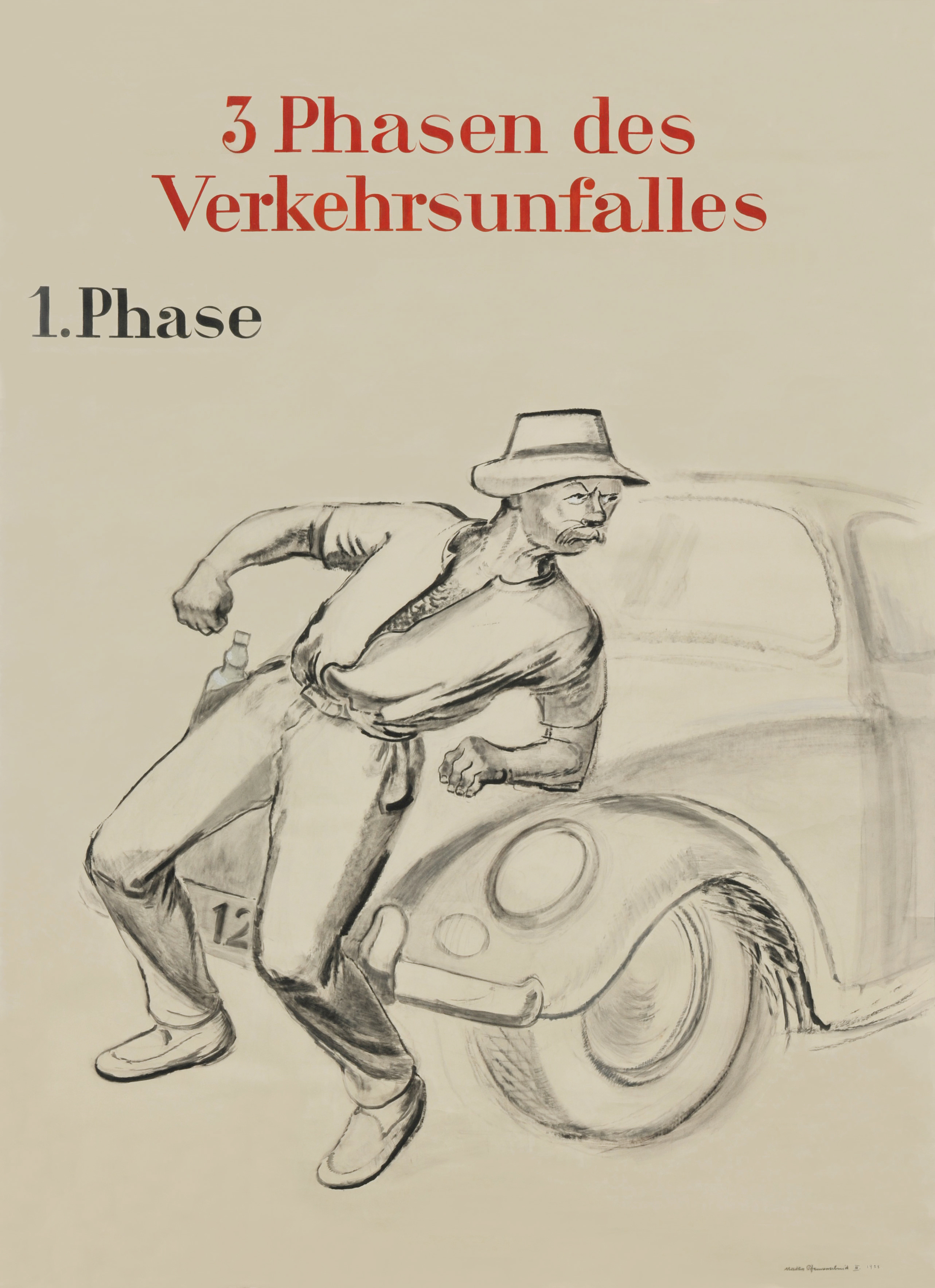 Martha Pfannenschmid, Lehrtafel © IRM Basel Martha Pfannenschmid, Lehrtafel © IRM Basel