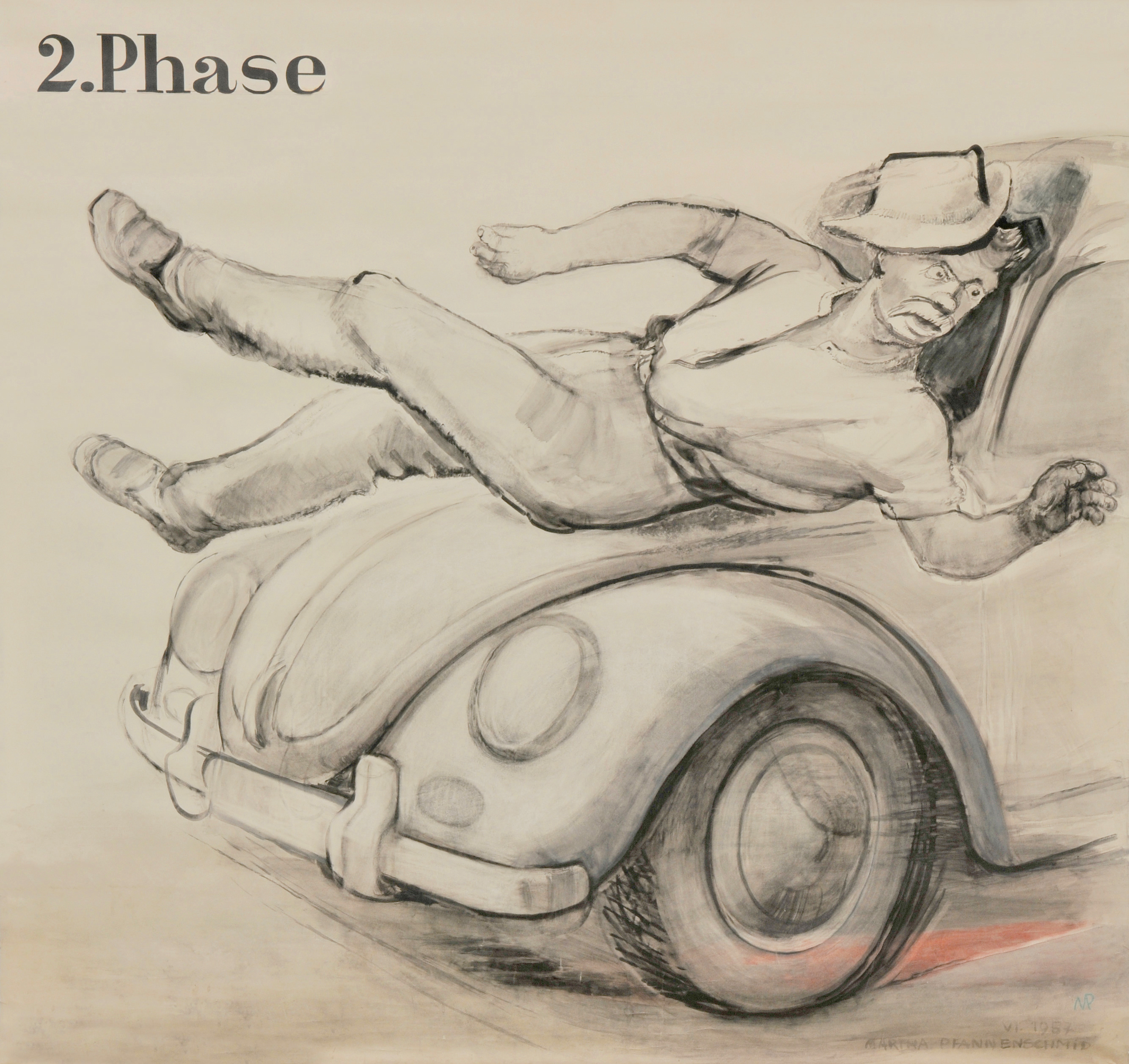 Martha Pfannenschmid, Lehrtafel © IRM Basel Martha Pfannenschmid, Lehrtafel © IRM Basel