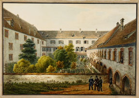 Innenhof des Oberen Kollegiums Innenhof des Oberen Kollegiums