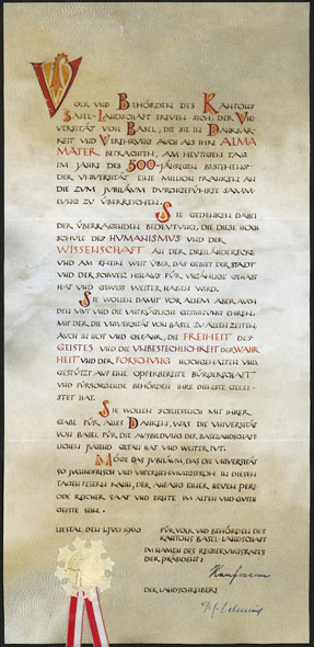 StaBs Universitätsarchiv, VI-21.9.4 StaBs Universitätsarchiv, VI-21.9.4