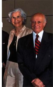 Frau Dr. h.c. Gerti Elias und Herr Buddy Elias Frau Dr. h.c. Gerti Elias und Herr Buddy Elias