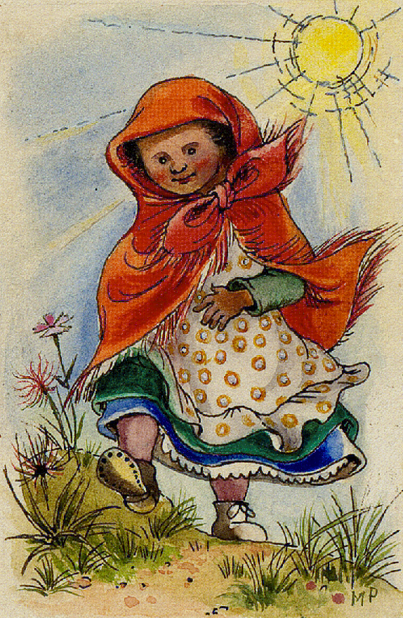 Martha Pfannenschmid, Heidi, UB Basel, NL 283, A1a &copy; 2016, ProLitteris, Zurich