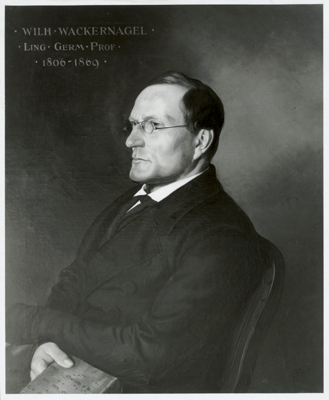 Wilhelm Wackernagel, UB Portr BS Wackernagel W 1806, 1